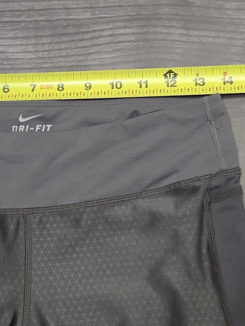 Nike dri leggings gray